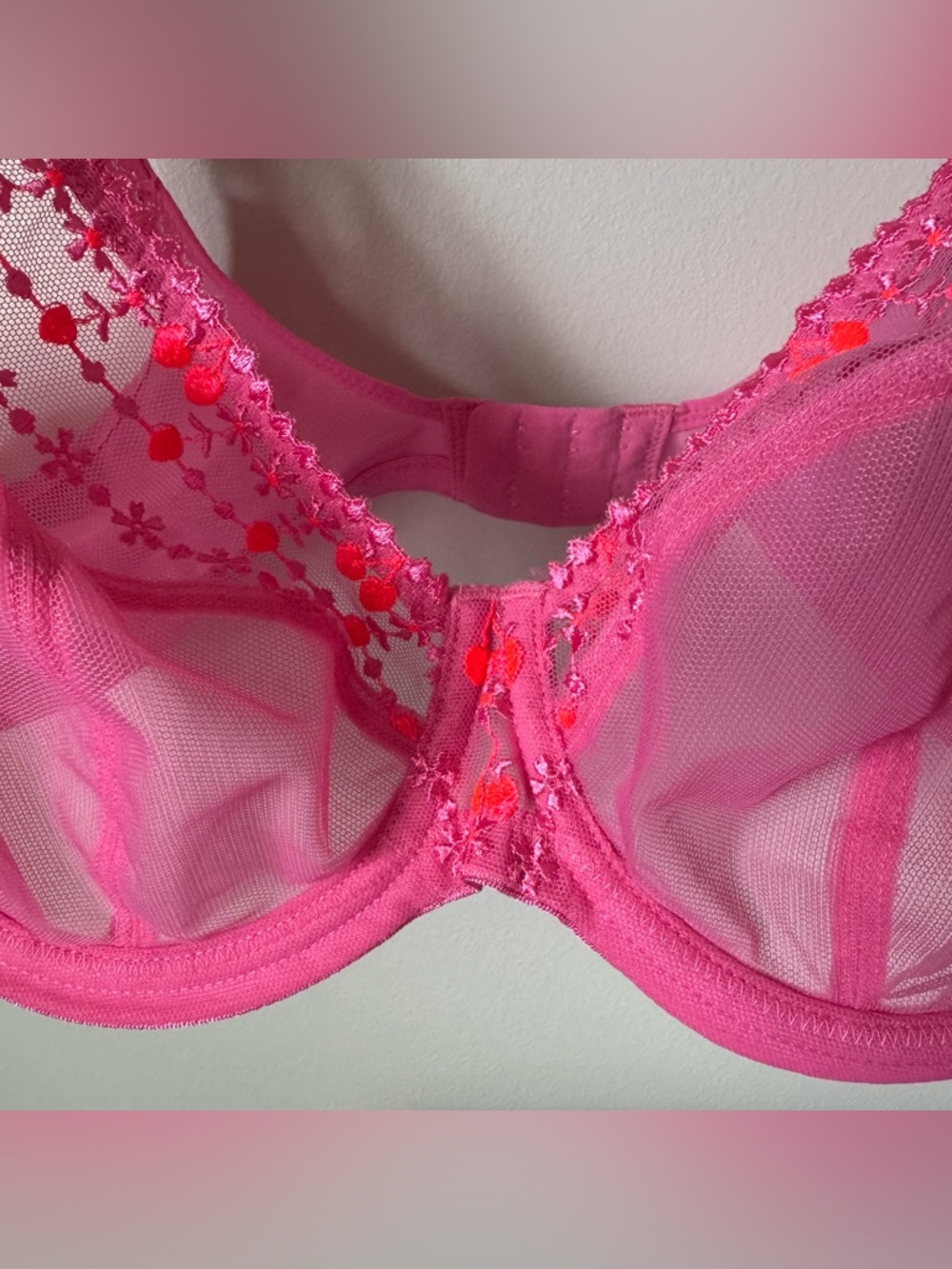 ELOMI Size 38DDD Pink Underwire Matilda Bra - 8900 - Picture 2 of 5